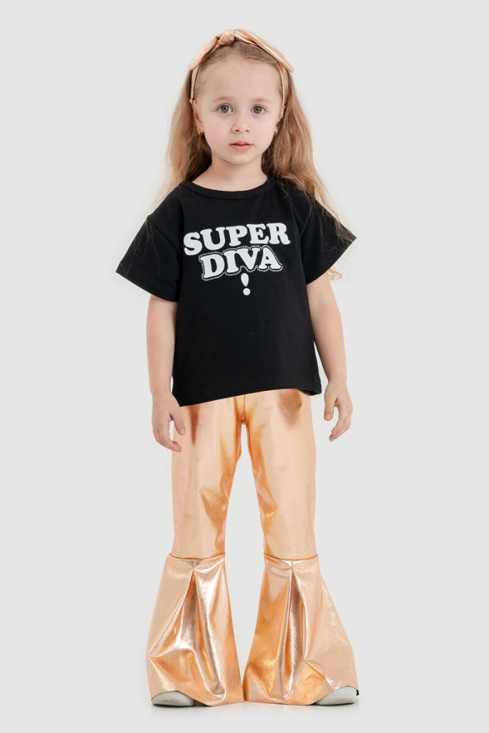 Wholesale Girls 2-Pieces T-shirt and Pants Set 2-5Y - Producer: Tuffy - Wholesale Kids & Baby Clothes From Turkey - TheBS Kids