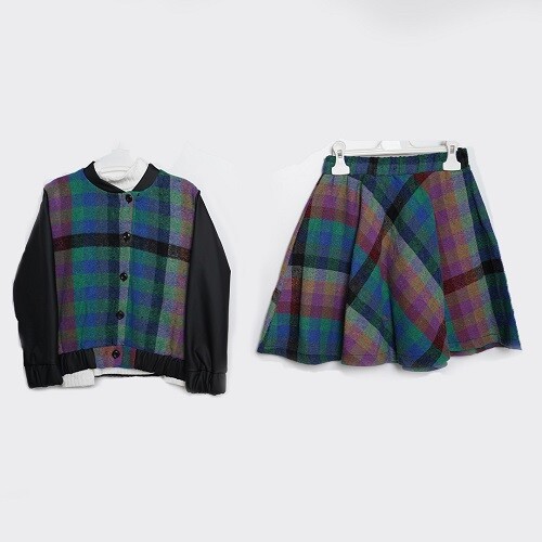 Wholesale Girls 3-Piece Jacket Skirt and Blouse Set 7-10Y - Producer: Büşra Bebe - Wholesale Kids & Baby Clothes From Turkey - TheBS Kids