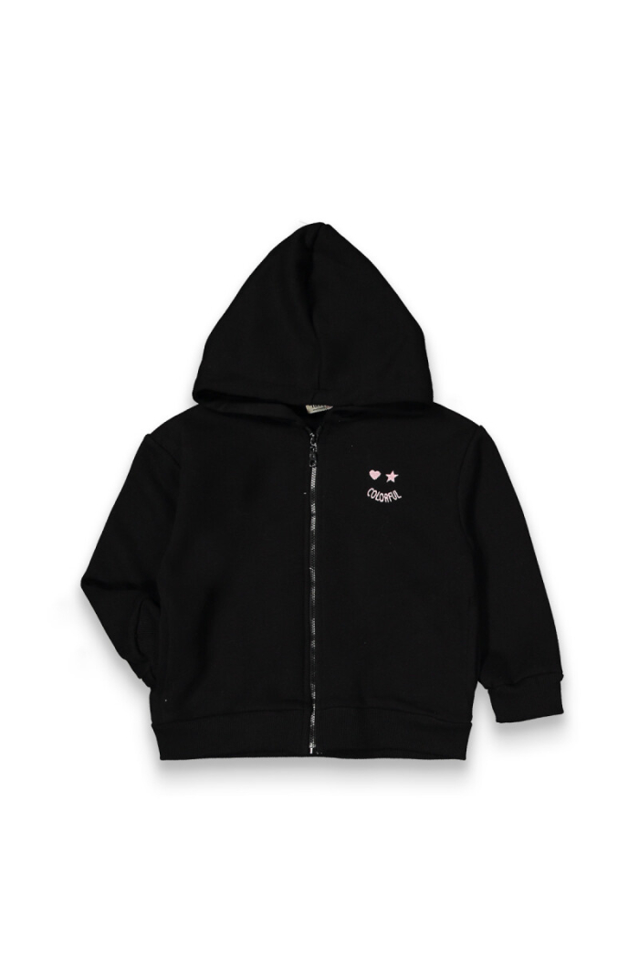 Wholesale Girls' Basic Hoodie Zip-Up Cardigan 6-18M - Producer: Tuffy - Wholesale Kids & Baby Clothes From Turkey - TheBS Kids