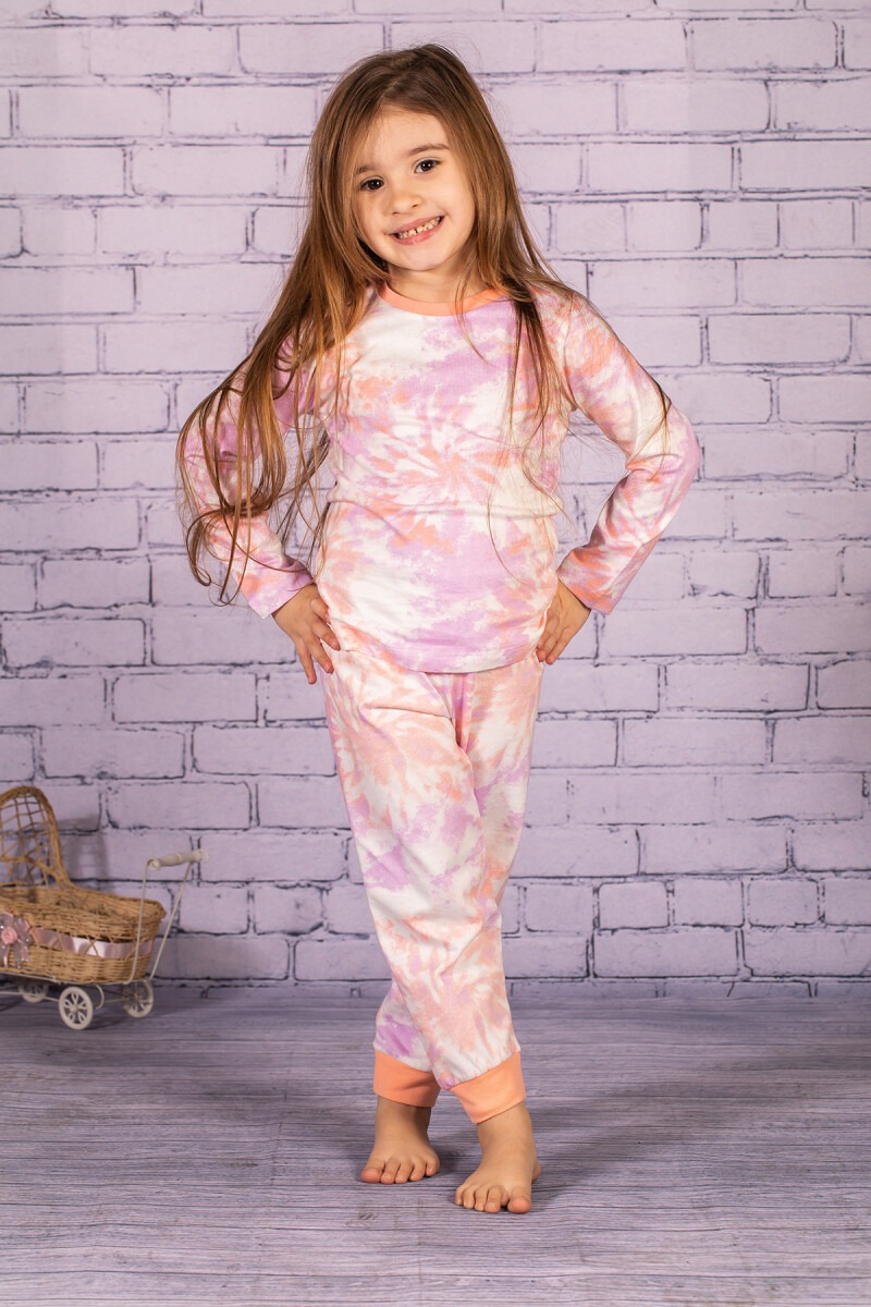 Wholesale Girls Batik Pajamas Set 3-14Y - Producer: Zeyland - Wholesale Kids & Baby Clothes From Turkey - TheBS Kids