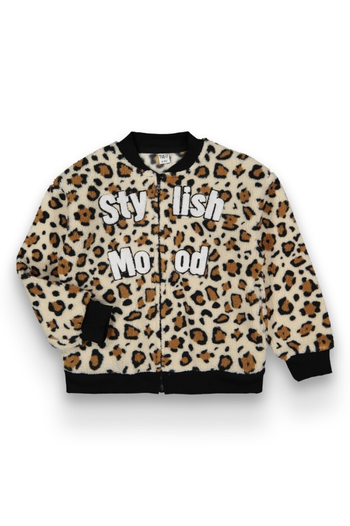Wholesale Girls Cardigan With Leopar Patterned 6-9Y - Producer: Tuffy - Wholesale Kids & Baby Clothes From Turkey - TheBS Kids