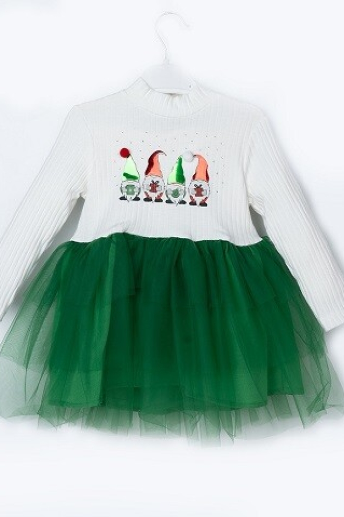 Wholesale Girls Christmas Dress 3-6Y - Producer: Büşra Bebe - Wholesale Kids & Baby Clothes From Turkey - TheBS Kids