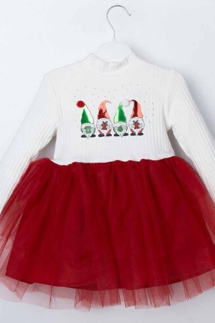 Wholesale Girls Christmas Dress 3-6Y - Producer: Büşra Bebe - Wholesale Kids & Baby Clothes From Turkey - TheBS Kids