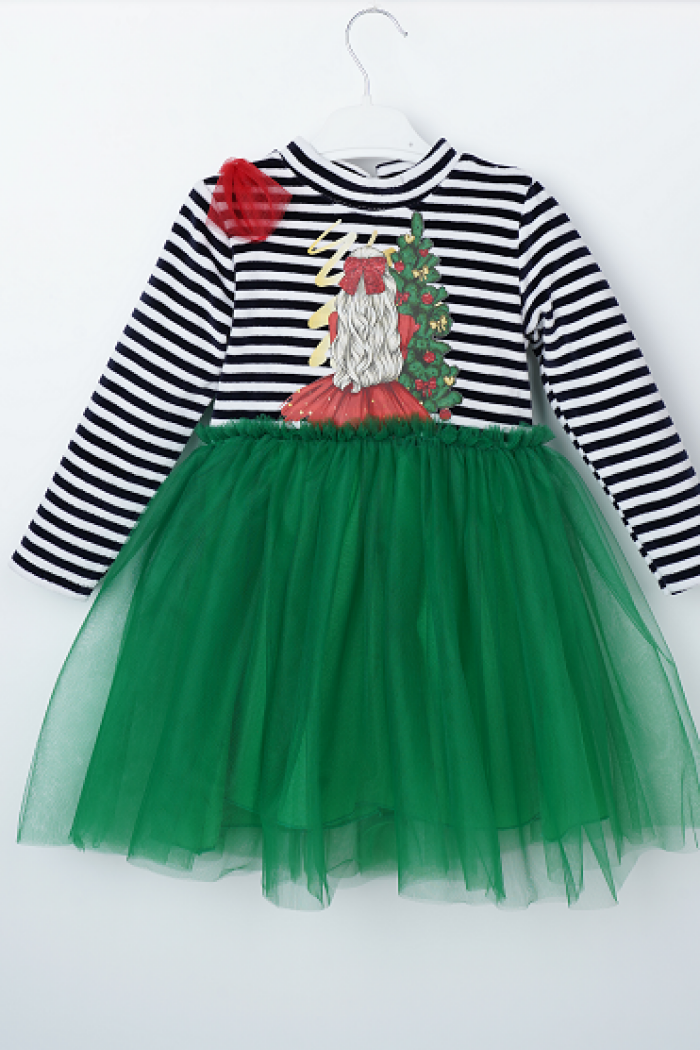 Wholesale Girls Christmas Dress 3-6Y - Producer: Büşra Bebe - Wholesale Kids & Baby Clothes From Turkey - TheBS Kids