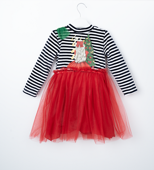 Wholesale Girls Christmas Dress 3-6Y - Producer: Büşra Bebe - Wholesale Kids & Baby Clothes From Turkey - TheBS Kids