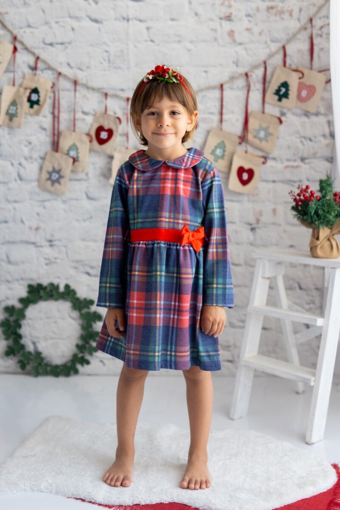 Wholesale Girls Christmas Themed Dress 1-7Y - Producer: Zeyland - Wholesale Kids & Baby Clothes From Turkey - TheBS Kids