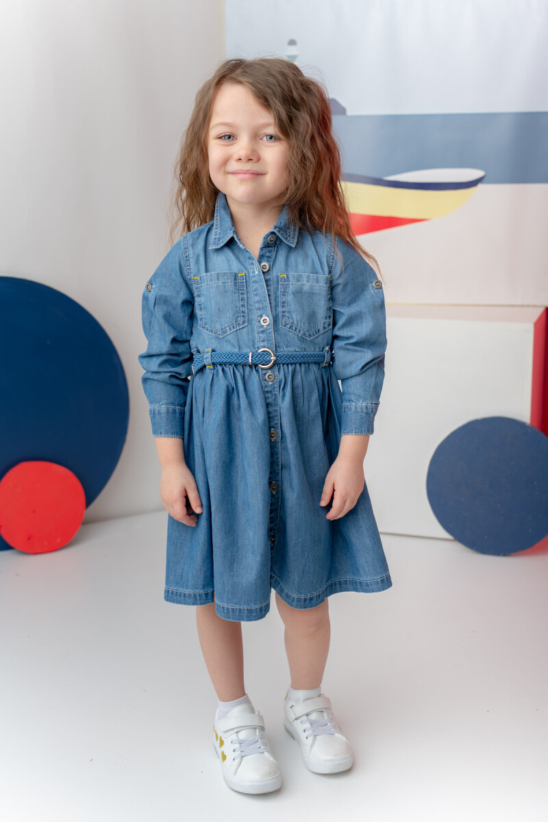 Wholesale Girls Denim Dress 2-10Y - Producer: Zeyland - Wholesale Kids & Baby Clothes From Turkey - TheBS Kids