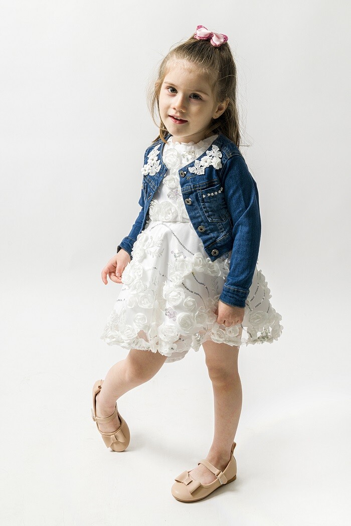 Wholesale Girls Denim Jacket 6-9Y - Producer: Wecan - Wholesale Kids & Baby Clothes From Turkey - TheBS Kids