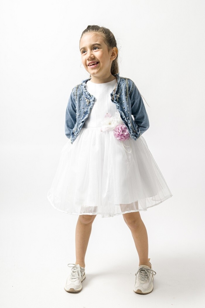 Wholesale Girls Denim Jacket 6-9Y - Producer: Wecan - Wholesale Kids & Baby Clothes From Turkey - TheBS Kids