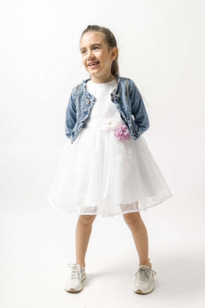Wholesale Girls Denim Jacket 6-9Y - Producer: Wecan - Wholesale Kids & Baby Clothes From Turkey - TheBS Kids