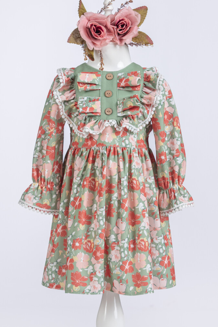 Wholesale Girls Dress 2-5Y - Producer: Tivido - Wholesale Kids & Baby Clothes From Turkey - TheBS Kids