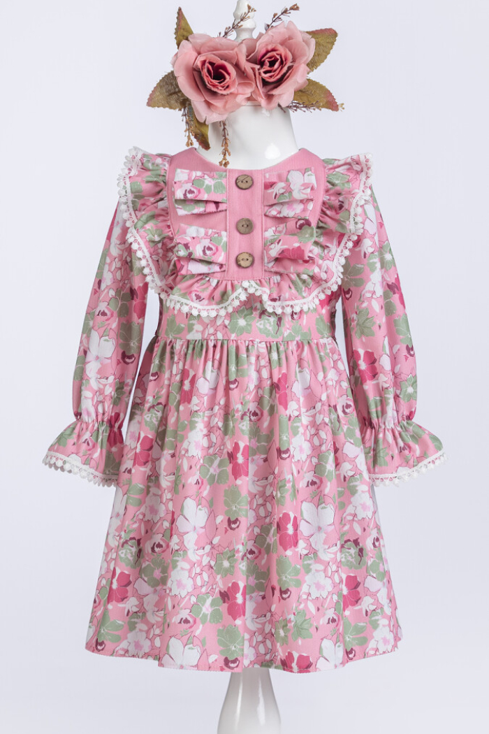 Wholesale Girls Dress 2-5Y - Producer: Tivido - Wholesale Kids & Baby Clothes From Turkey - TheBS Kids