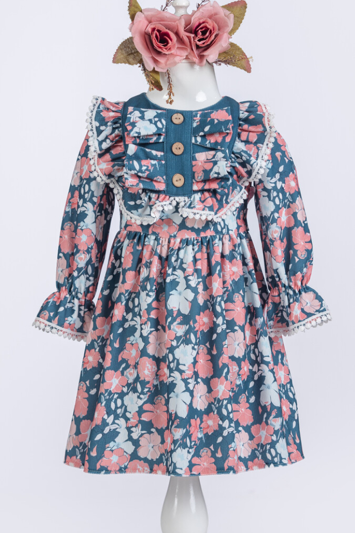 Wholesale Girls Dress 2-5Y - Producer: Tivido - Wholesale Kids & Baby Clothes From Turkey - TheBS Kids