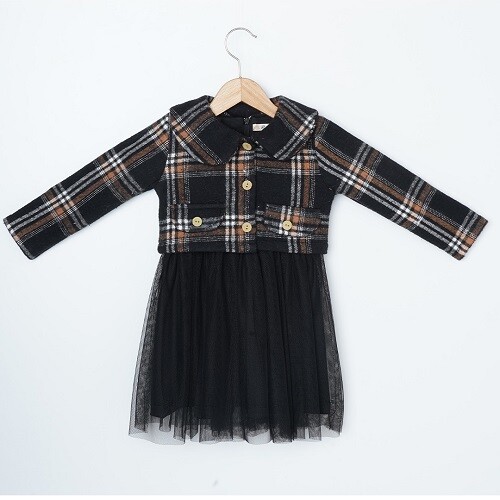 Wholesale Girls Dress 3-6Y - Producer: Büşra Bebe - Wholesale Kids & Baby Clothes From Turkey - TheBS Kids