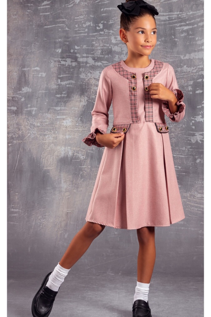 Wholesale Girls Dress 5-8Y - Producer: Tivido - Wholesale Kids & Baby Clothes From Turkey - TheBS Kids