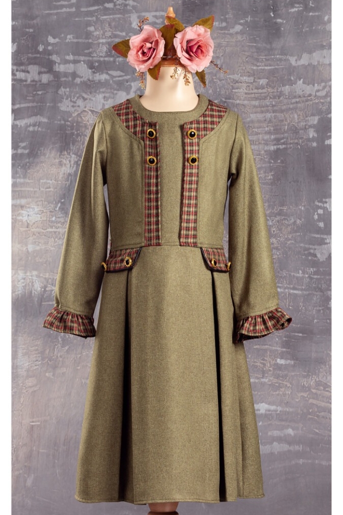 Wholesale Girls Dress 5-8Y - Producer: Tivido - Wholesale Kids & Baby Clothes From Turkey - TheBS Kids
