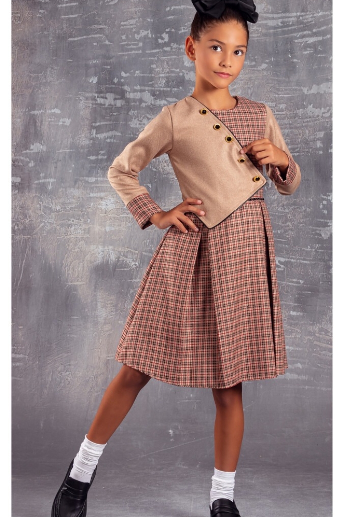Wholesale Girls Dress 5-8Y - Producer: Tivido - Wholesale Kids & Baby Clothes From Turkey - TheBS Kids
