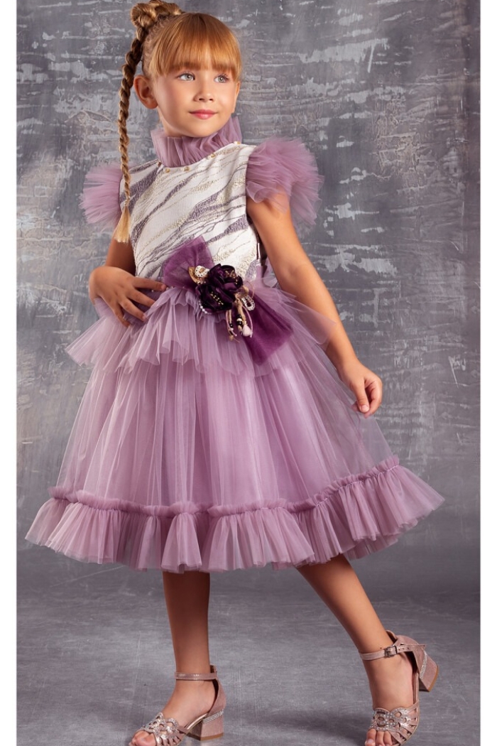 Wholesale Girls Dress 6-12Y - Producer: Tivido - Wholesale Kids & Baby Clothes From Turkey - TheBS Kids