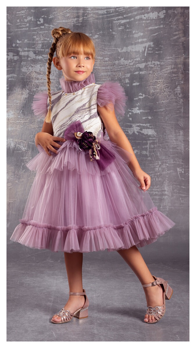 Wholesale Girls Dress 6-12Y - Producer: Tivido - Wholesale Kids & Baby Clothes From Turkey - TheBS Kids
