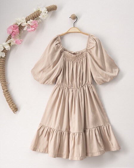 Wholesale Girls Dress 7-10Y - Producer: Büşra Bebe - Wholesale Kids & Baby Clothes From Turkey - TheBS Kids