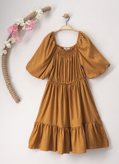 Wholesale Girls Dress 7-10Y - Producer: Büşra Bebe - Wholesale Kids & Baby Clothes From Turkey - TheBS Kids