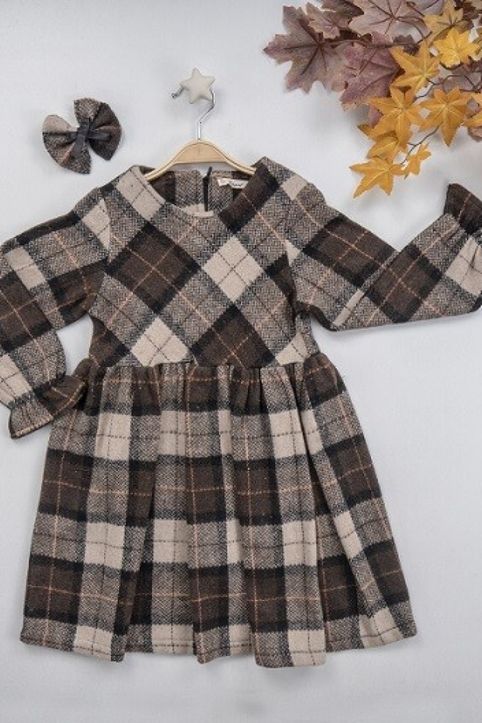 Wholesale Girls Dress with Accessory 7-10Y Busra Bebe - Producer: Büşra Bebe - Wholesale Kids & Baby Clothes From Turkey - TheBS Kids