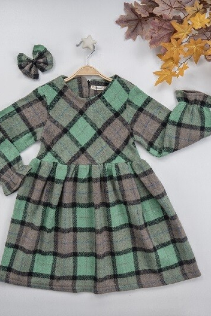 Wholesale Girls Dress with Accessory 7-10Y Busra Bebe - Producer: Büşra Bebe - Wholesale Kids & Baby Clothes From Turkey - TheBS Kids