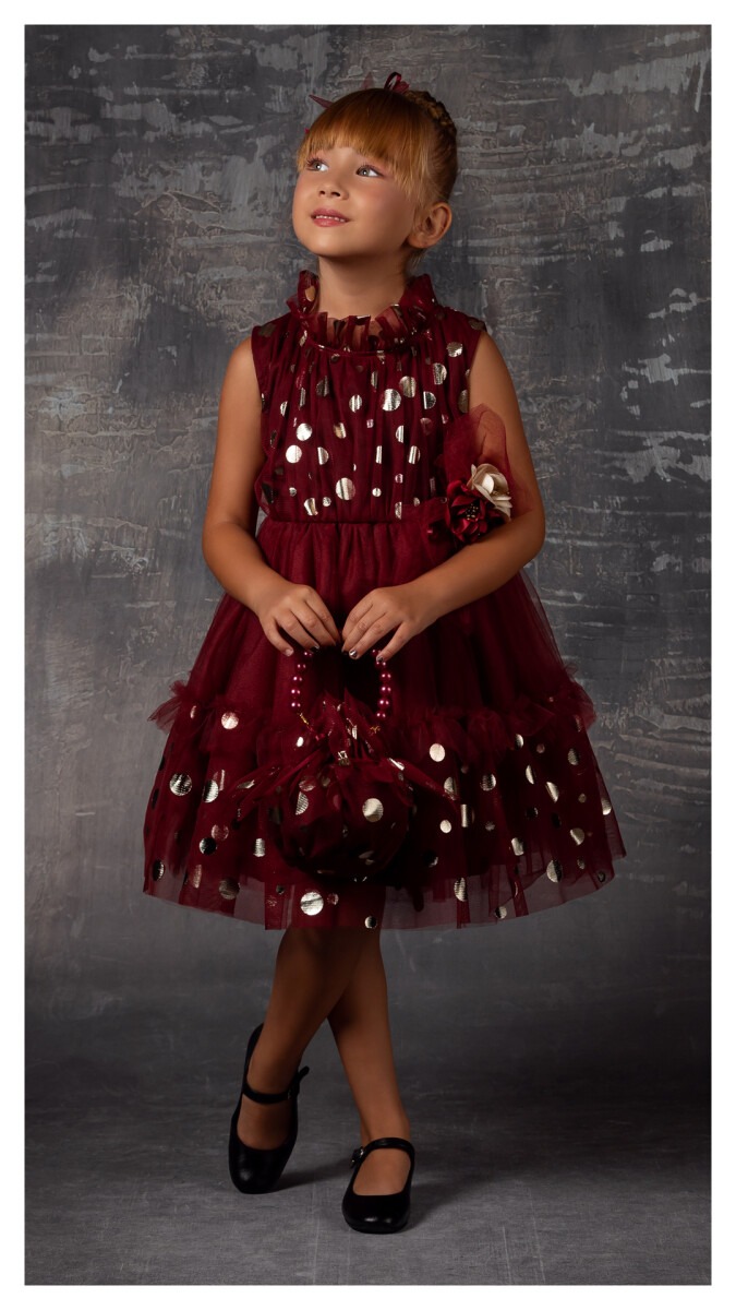 Wholesale Girls Dress with Bag 6-12Y - Producer: Tivido - Wholesale Kids & Baby Clothes From Turkey - TheBS Kids