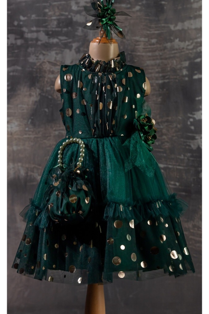 Wholesale Girls Dress with Bag 6-12Y - Producer: Tivido - Wholesale Kids & Baby Clothes From Turkey - TheBS Kids