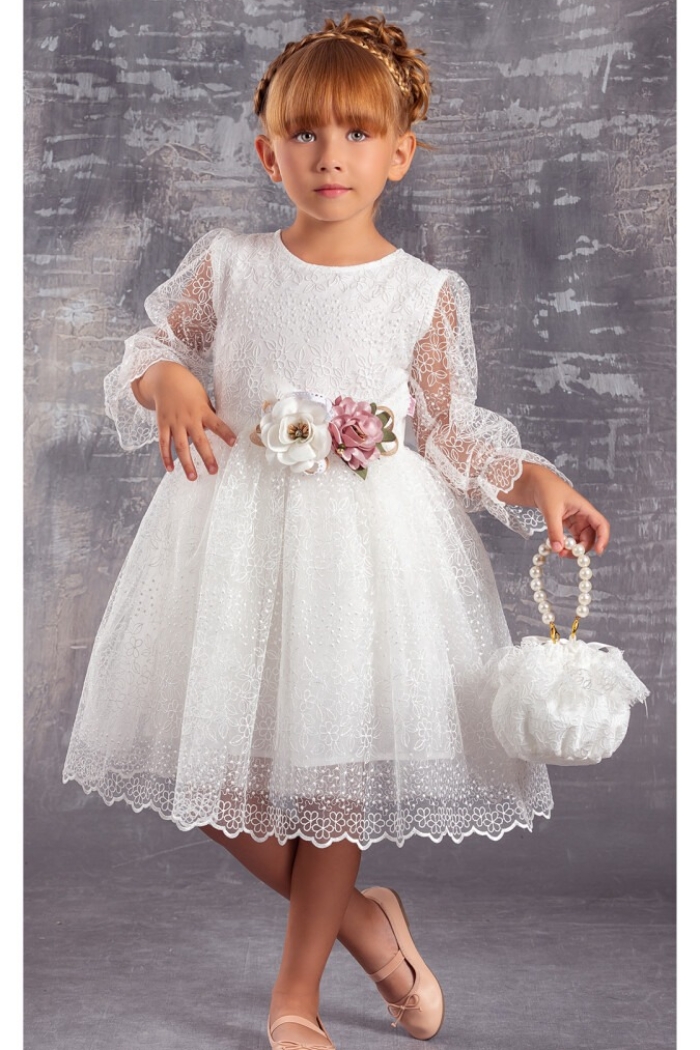Wholesale Girls Dress with Bag 6-12Y - Producer: Tivido - Wholesale Kids & Baby Clothes From Turkey - TheBS Kids