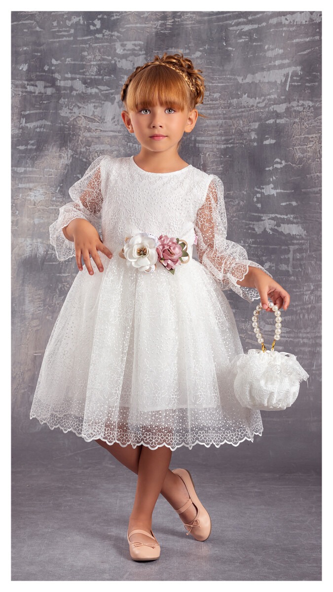 Wholesale Girls Dress with Bag 6-12Y - Producer: Tivido - Wholesale Kids & Baby Clothes From Turkey - TheBS Kids