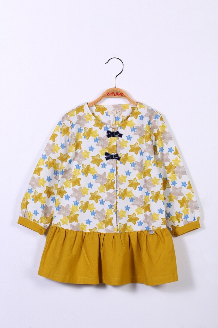 Wholesale Girls Dress with Bow 2-7Y - Producer: Zeyland - Wholesale Kids & Baby Clothes From Turkey - TheBS Kids