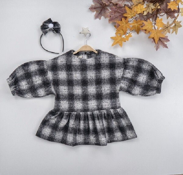Wholesale Girls Dress with Crown 3-6Y Busra Bebe - Producer: Büşra Bebe - Wholesale Kids & Baby Clothes From Turkey - TheBS Kids