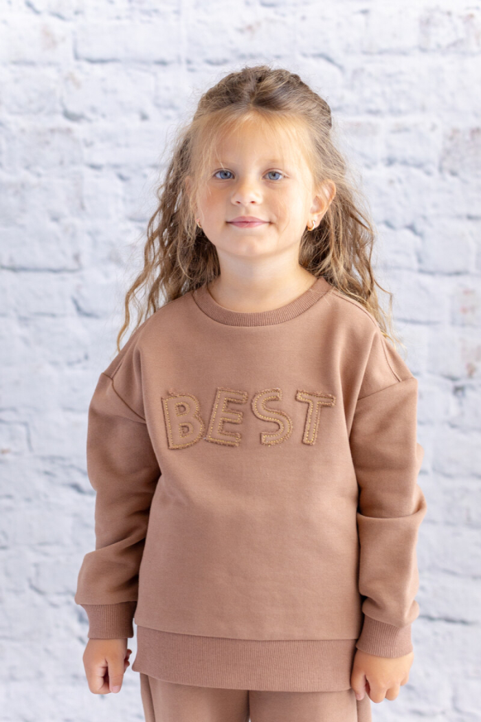 Wholesale Girl's Embroidery Detailed Sweatshirt 1-12Y - Producer: Zeyland - Wholesale Kids & Baby Clothes From Turkey - TheBS Kids