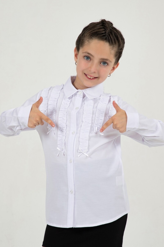 Wholesale Girls Fromal Shirt 11-14Y - Producer: Büşra Bebe - Wholesale Kids & Baby Clothes From Turkey - TheBS Kids