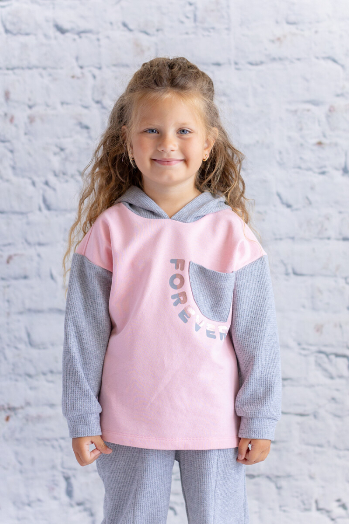 Wholesale Girl's Gartered Printed Sweatshirt 1-12Y - Producer: Zeyland - Wholesale Kids & Baby Clothes From Turkey - TheBS Kids