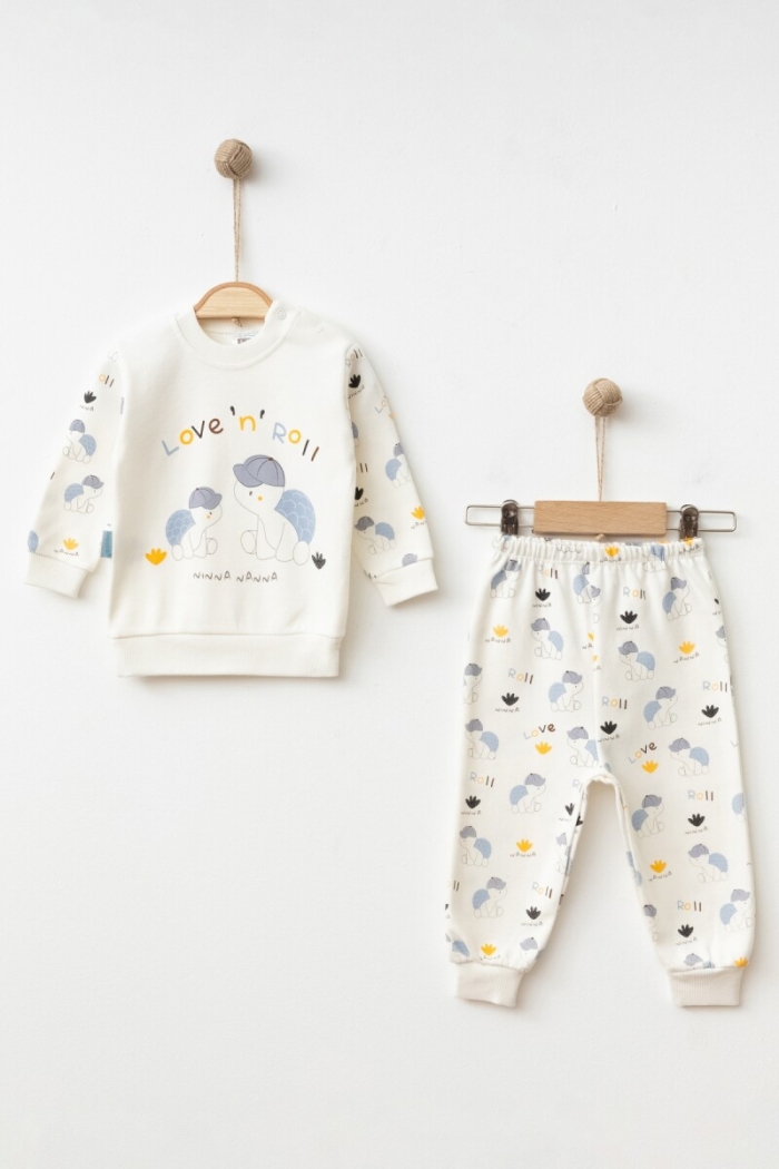 Wholesale Girls Pajama Set 6-12M - Producer: Hoppidik - Wholesale Kids & Baby Clothes From Turkey - TheBS Kids