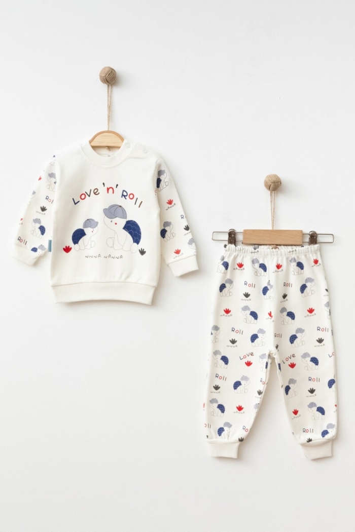 Wholesale Girls Pajama Set 6-12M - Producer: Hoppidik - Wholesale Kids & Baby Clothes From Turkey - TheBS Kids