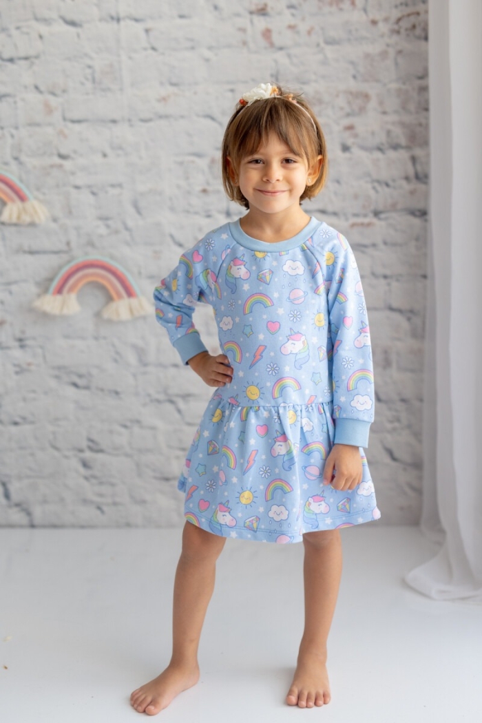 Wholesale Girls Patterned Dress 1-7Y - Producer: Zeyland - Wholesale Kids & Baby Clothes From Turkey - TheBS Kids