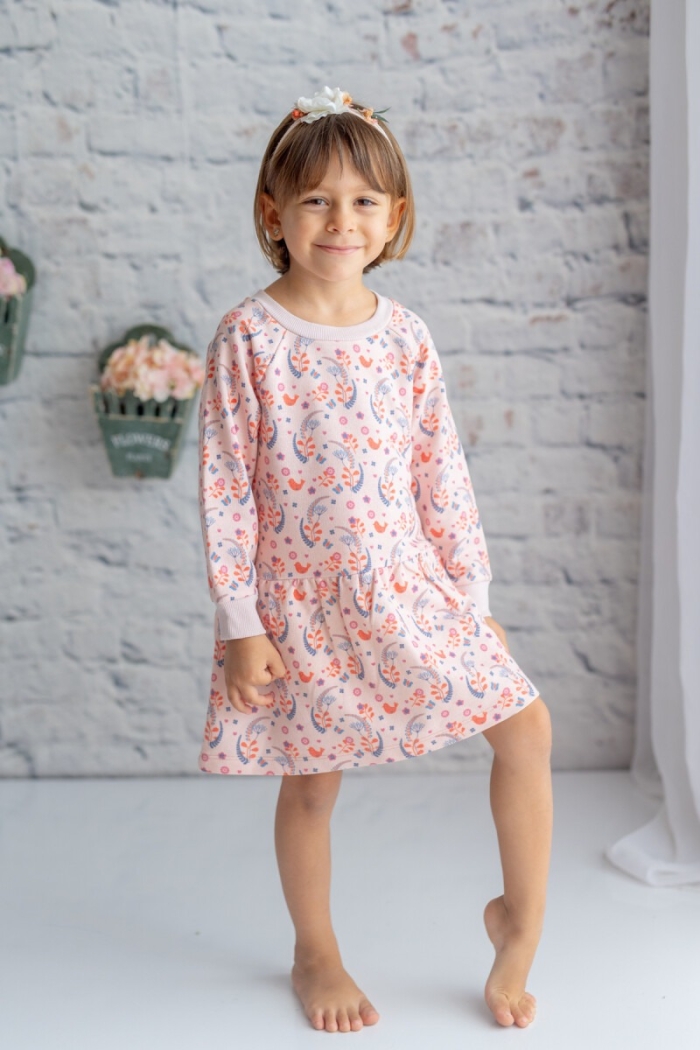 Wholesale Girls Patterned Dress 3-12Y - Producer: Zeyland - Wholesale Kids & Baby Clothes From Turkey - TheBS Kids