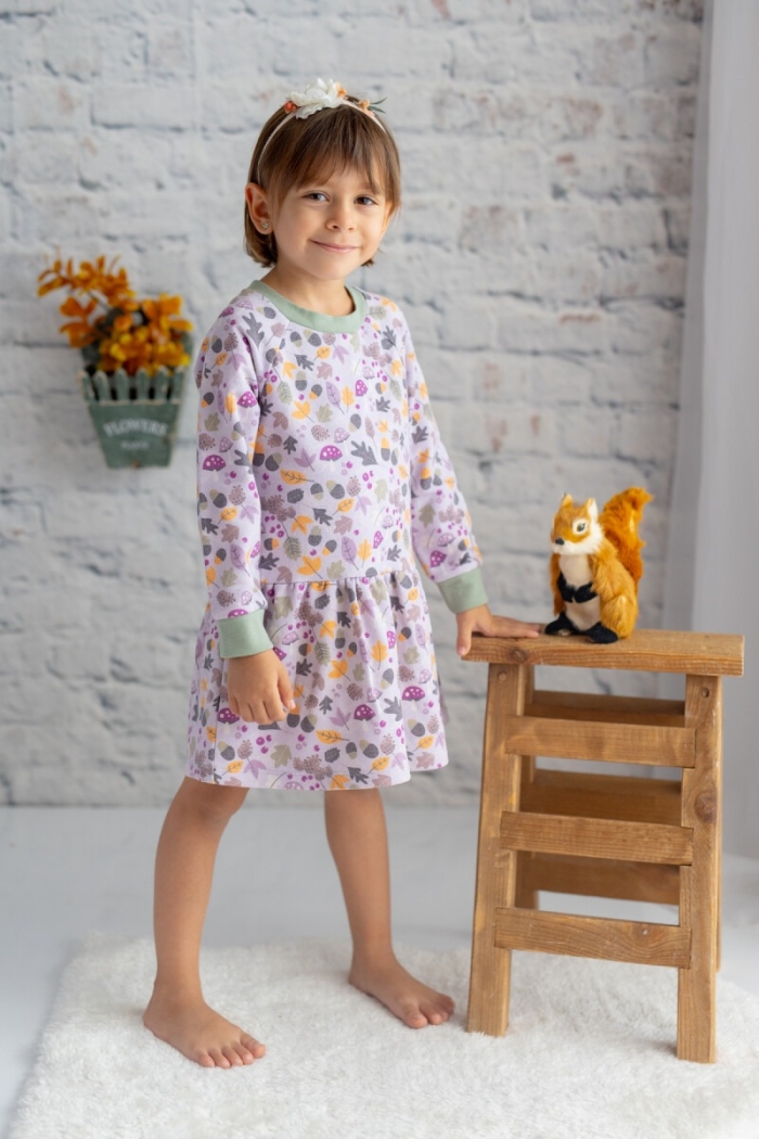 Wholesale Girls Patterned Dress 3-12Y - Producer: Zeyland - Wholesale Kids & Baby Clothes From Turkey - TheBS Kids