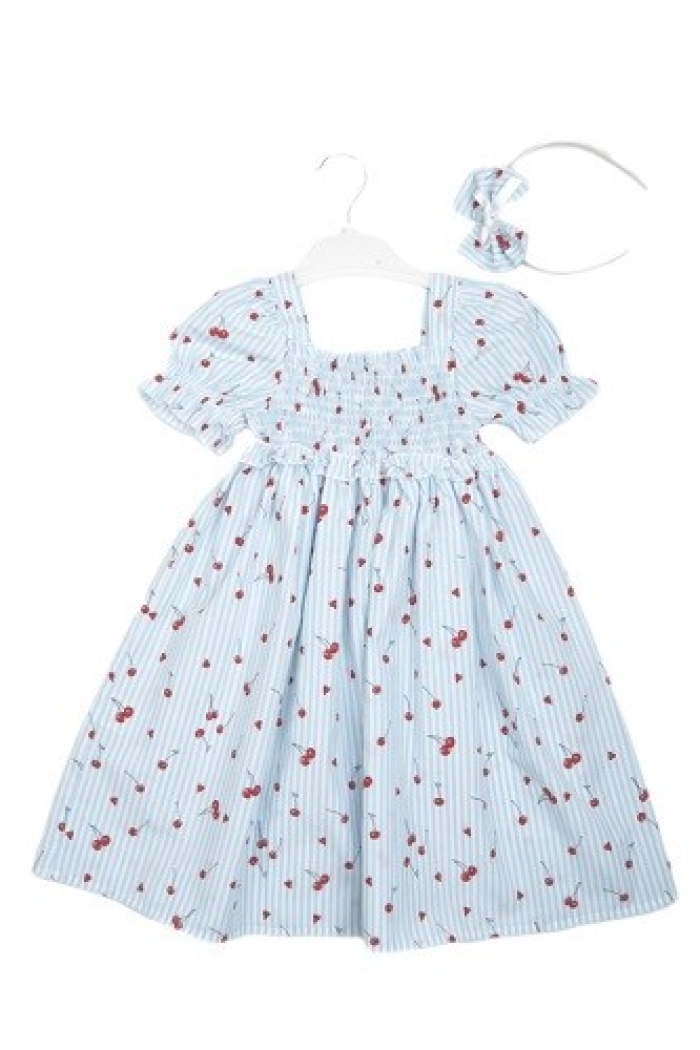 Wholesale Girls Patterned Dress 3-6Y - Producer: Büşra Bebe - Wholesale Kids & Baby Clothes From Turkey - TheBS Kids