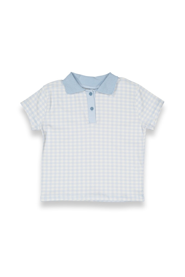 Wholesale Girls Plaid T-shirt 6-9Y - Producer: Tuffy - Wholesale Kids & Baby Clothes From Turkey - TheBS Kids