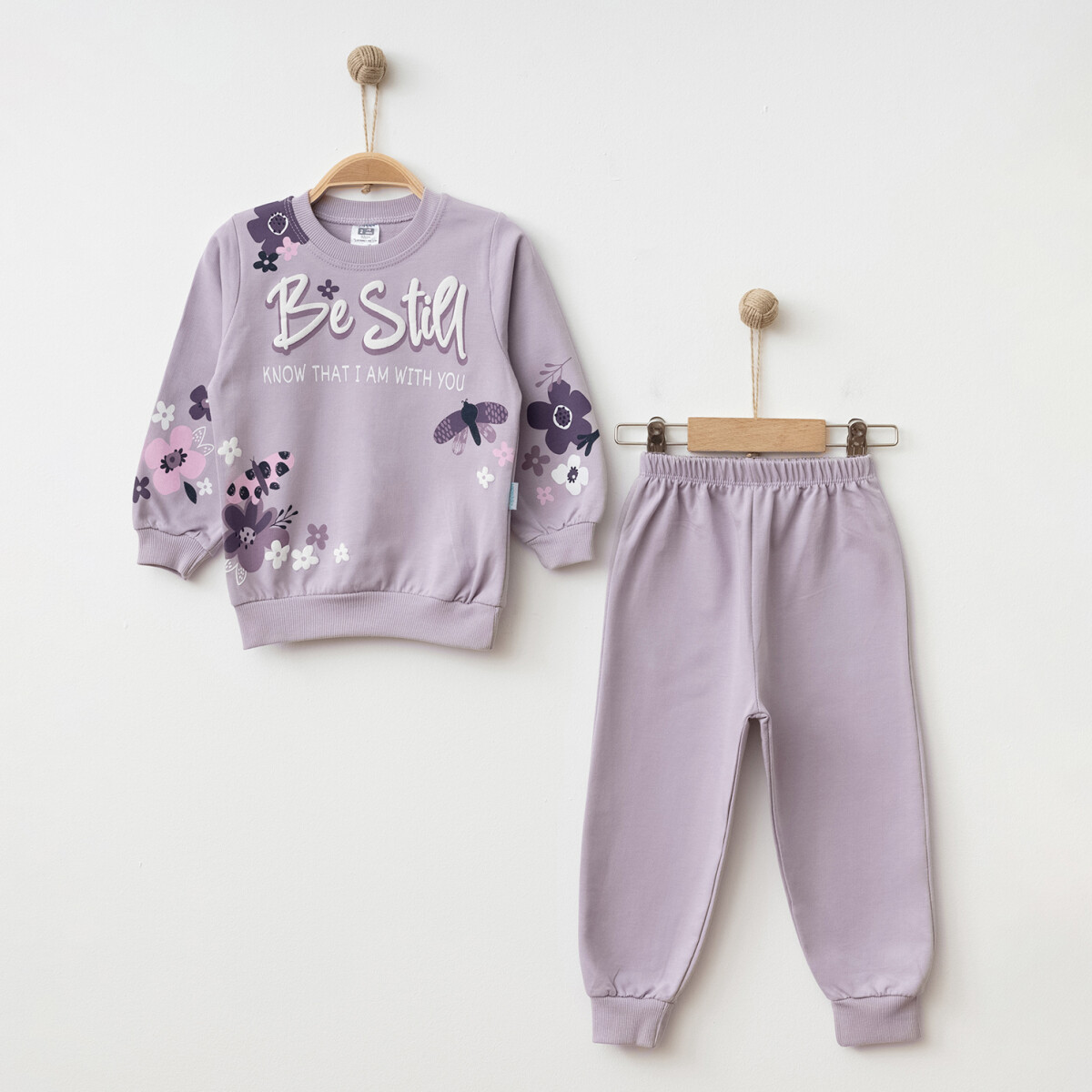 Wholesale Girls' Printed Tracksuit Set 2-4Y - Producer: Hoppidik - Wholesale Kids & Baby Clothes From Turkey - TheBS Kids