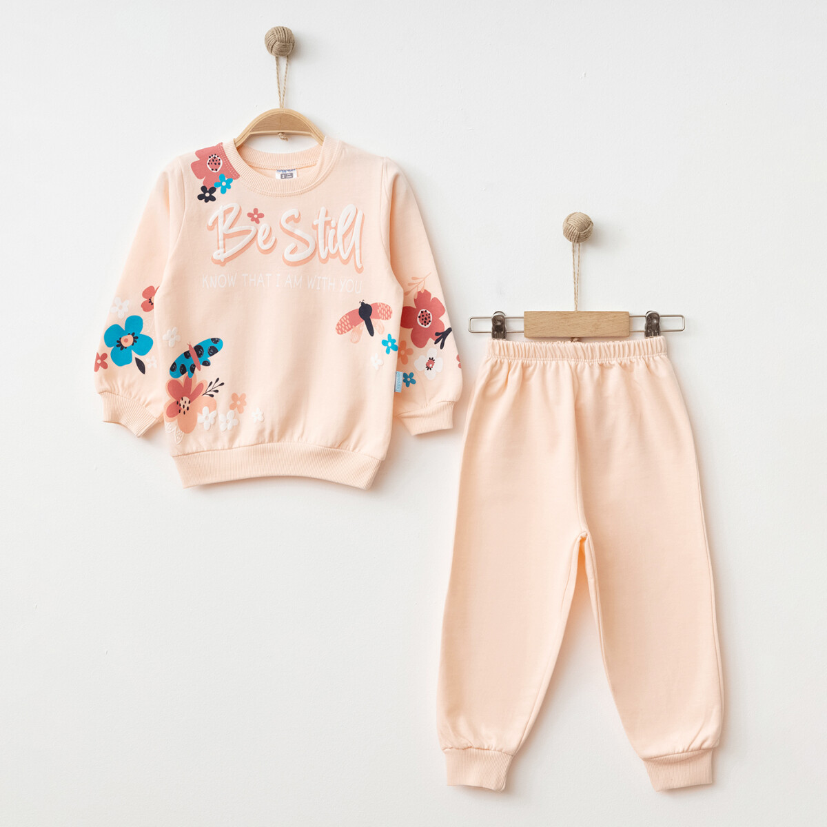 Wholesale Girls' Printed Tracksuit Set 2-4Y - Producer: Hoppidik - Wholesale Kids & Baby Clothes From Turkey - TheBS Kids