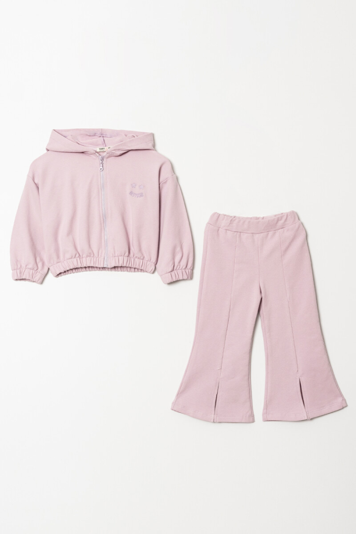 Wholesale Girl's Printed Wide Leg Tracksuit Set 2-5Y - Producer: Tuffy - Wholesale Kids & Baby Clothes From Turkey - TheBS Kids