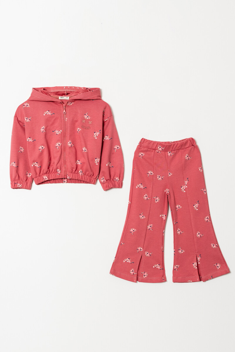 Wholesale Girl's Printed Wide Leg Tracksuit Set 2-5Y - Producer: Tuffy - Wholesale Kids & Baby Clothes From Turkey - TheBS Kids