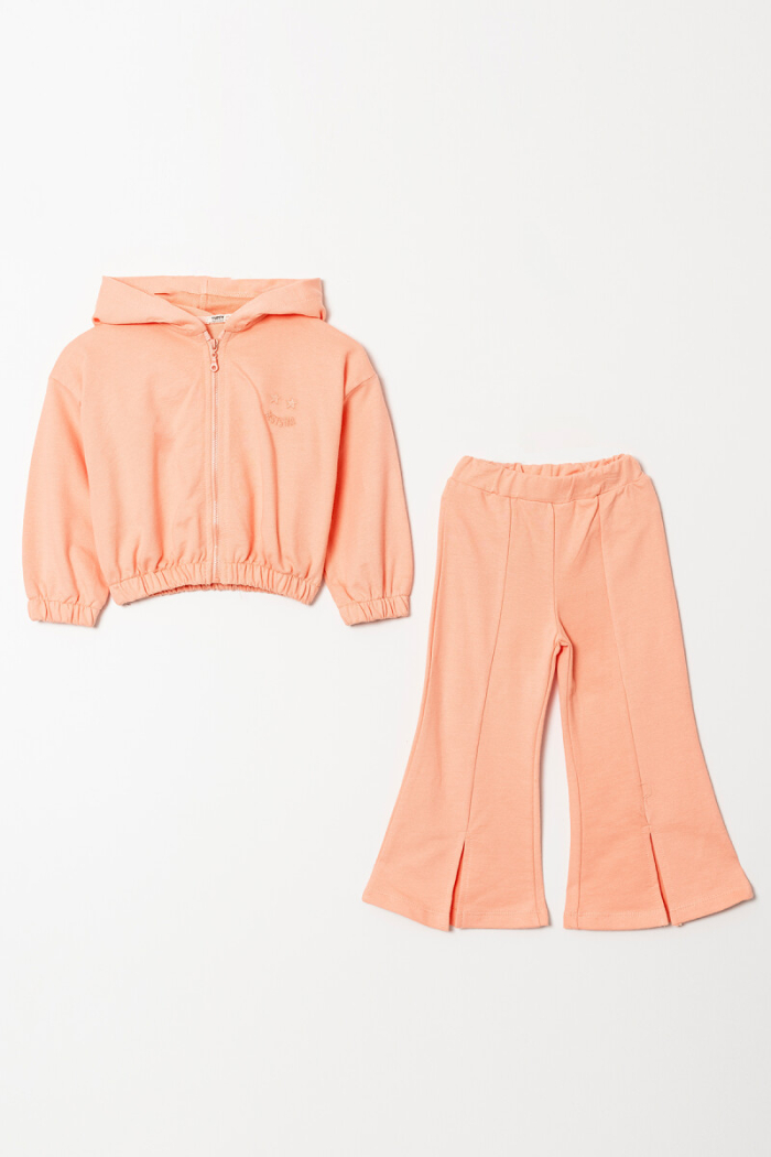 Wholesale Girl's Printed Wide Leg Tracksuit Set 2-5Y - Producer: Tuffy - Wholesale Kids & Baby Clothes From Turkey - TheBS Kids