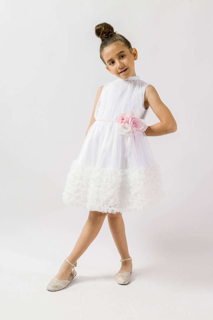 Wholesale Girls Ruffled Dress 2-5Y - Producer: Wecan - Wholesale Kids & Baby Clothes From Turkey - TheBS Kids