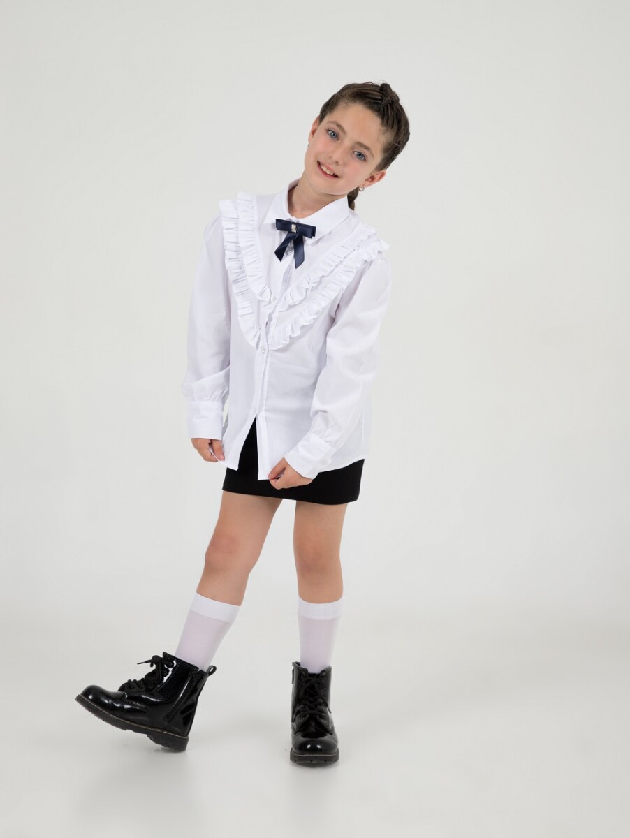 Wholesale Girls School Formal Shirt 7-10Y - Producer: Büşra Bebe - Wholesale Kids & Baby Clothes From Turkey - TheBS Kids